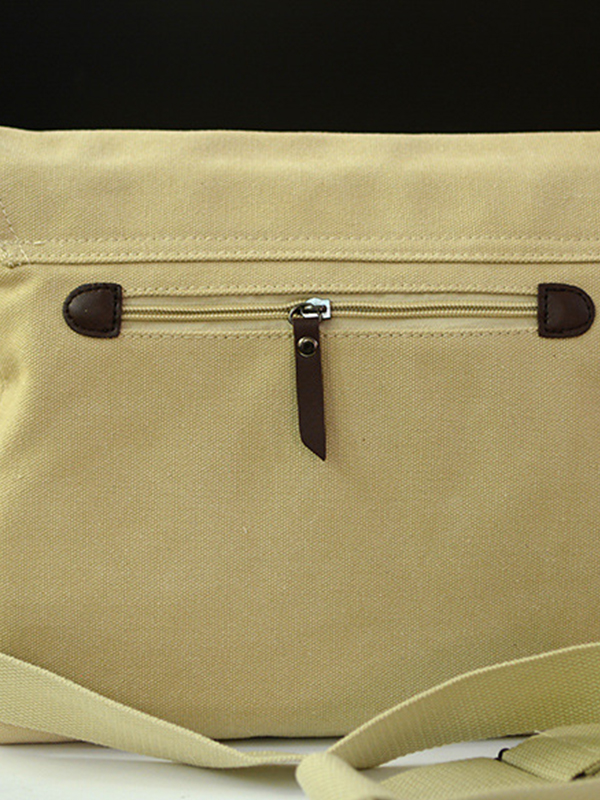 Adorable Anime Totoro Print Canvas Shoulder Bag-4